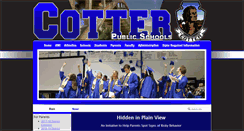 Desktop Screenshot of cotterschools.net